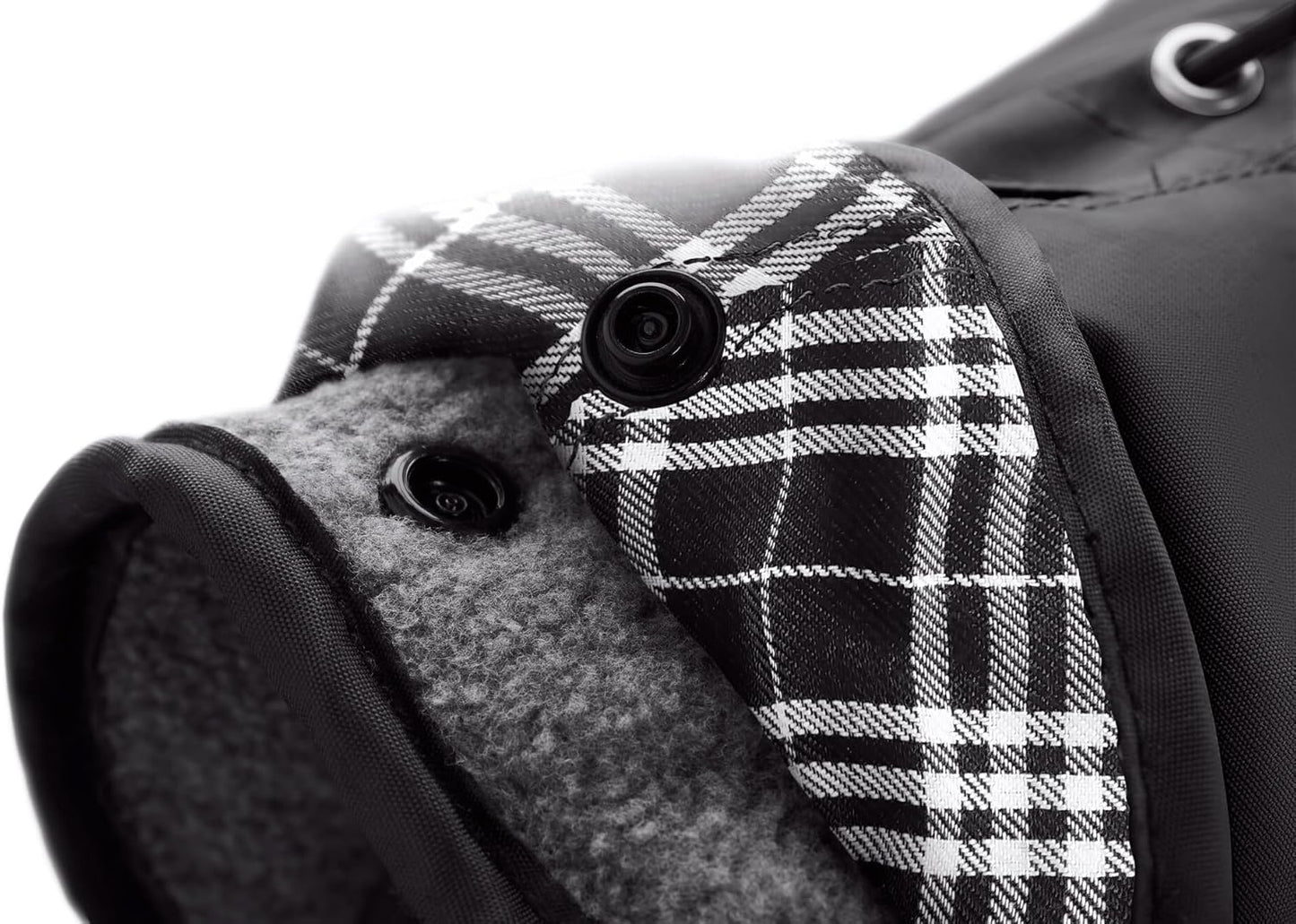 Hundemantel Uppsala, schwarz 27,5