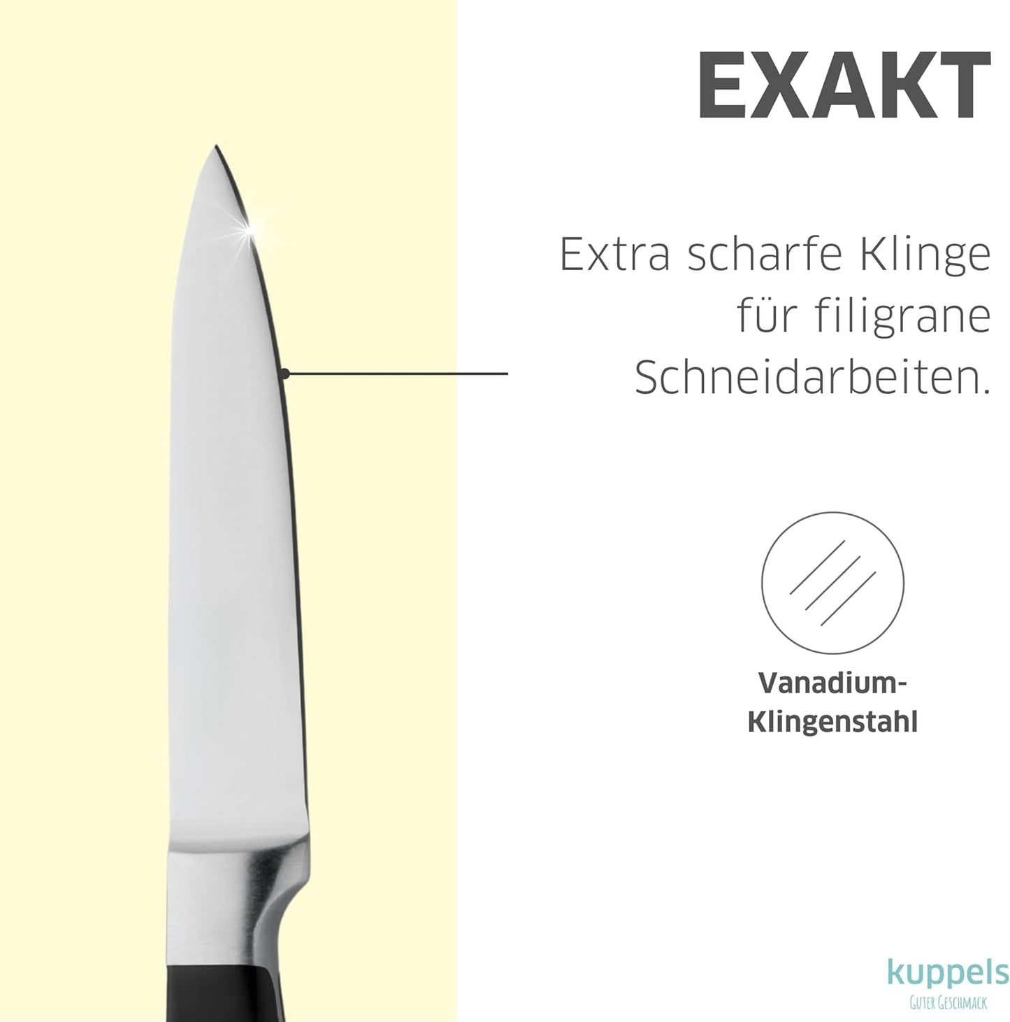 Gemüsemesser-Set, Küchenmesser Set 2tlg