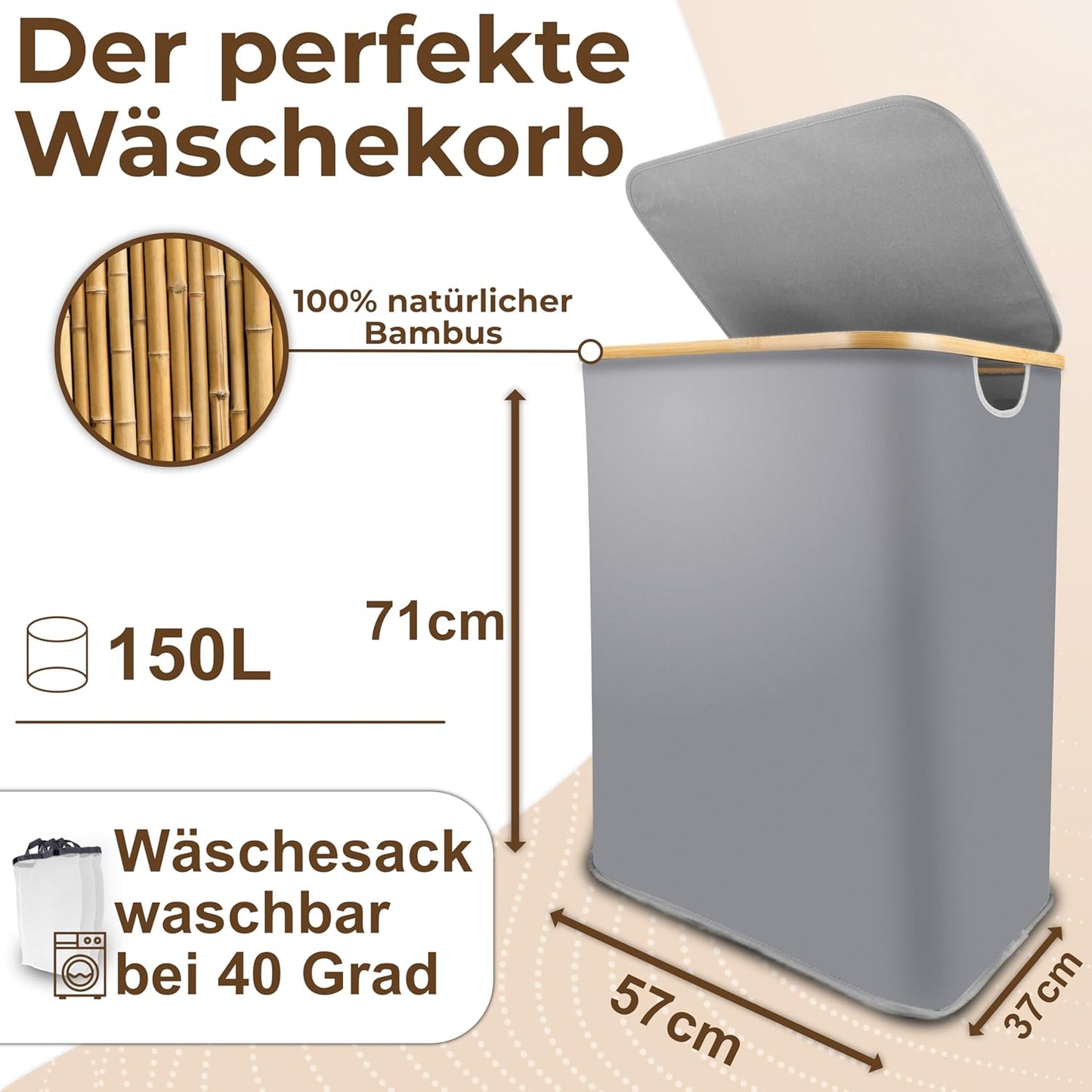 Wäschekorb XXL