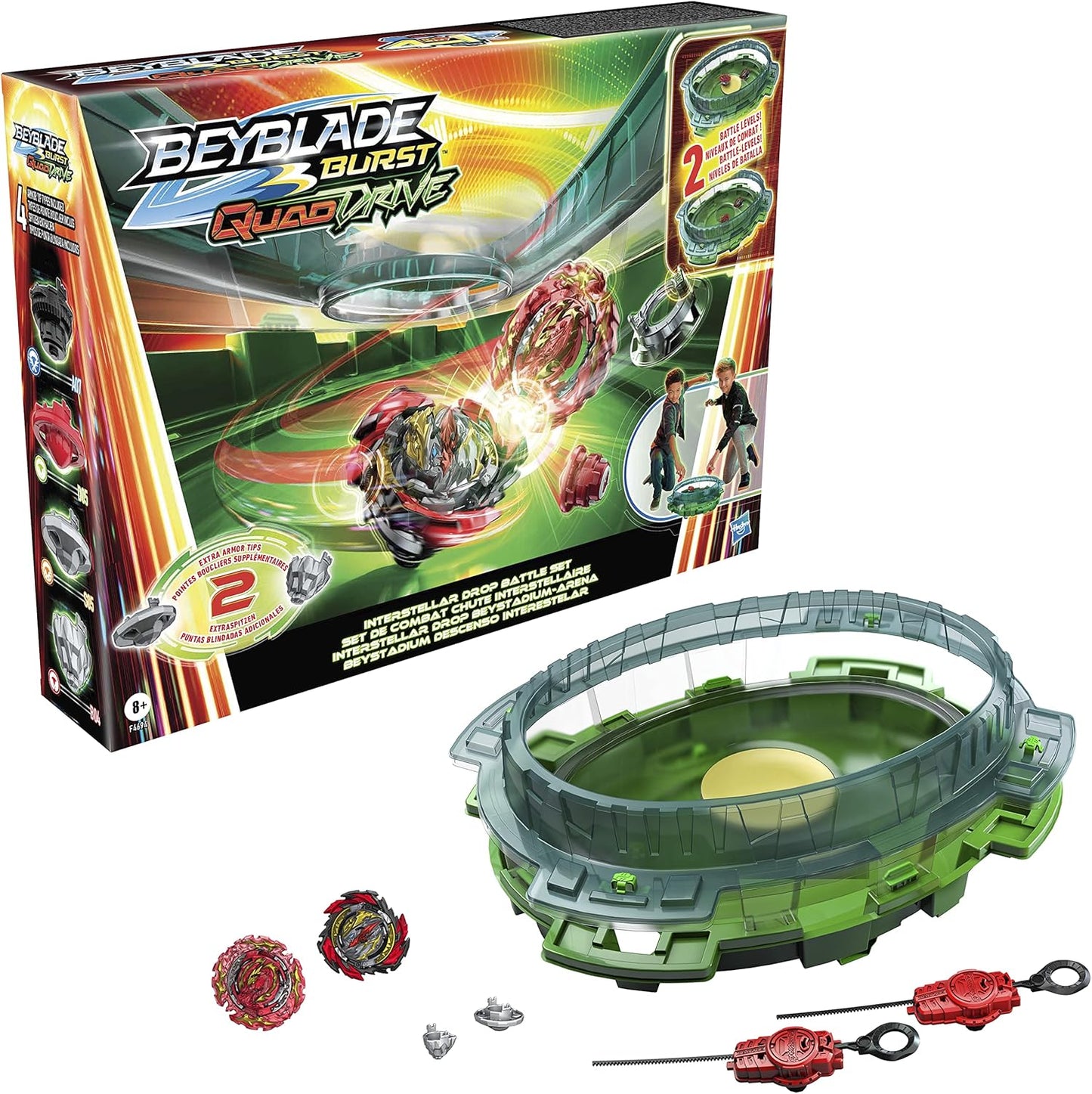 QuadDrive Interstellar Drop Battle-Set (ab 8 Jahren), Beystadium-Arena