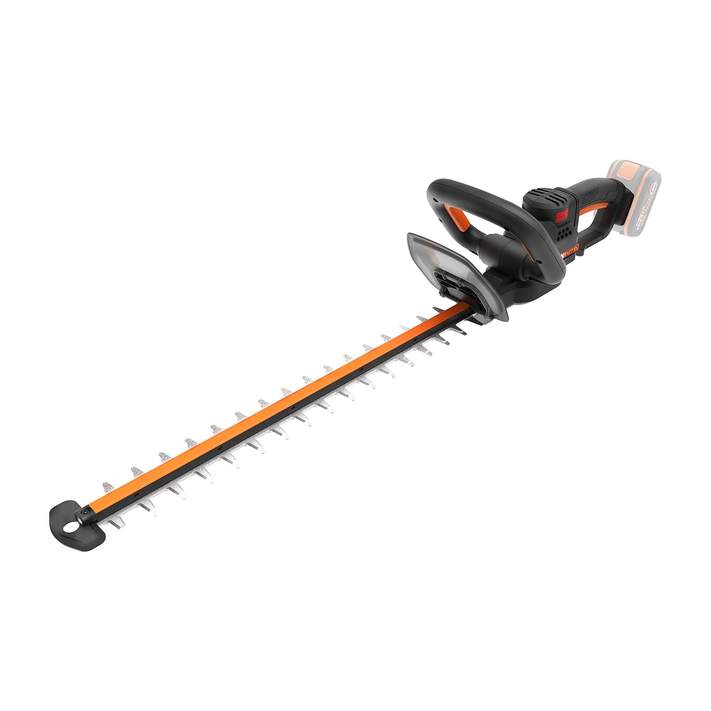 Nitro Cordless Telescopic Hedge Trimmer with Brushless Motor, 54cm Cut, 27mm Capacity, 56cm Schwertlänge ohne Akku & Ladegerät (Nitro Version)