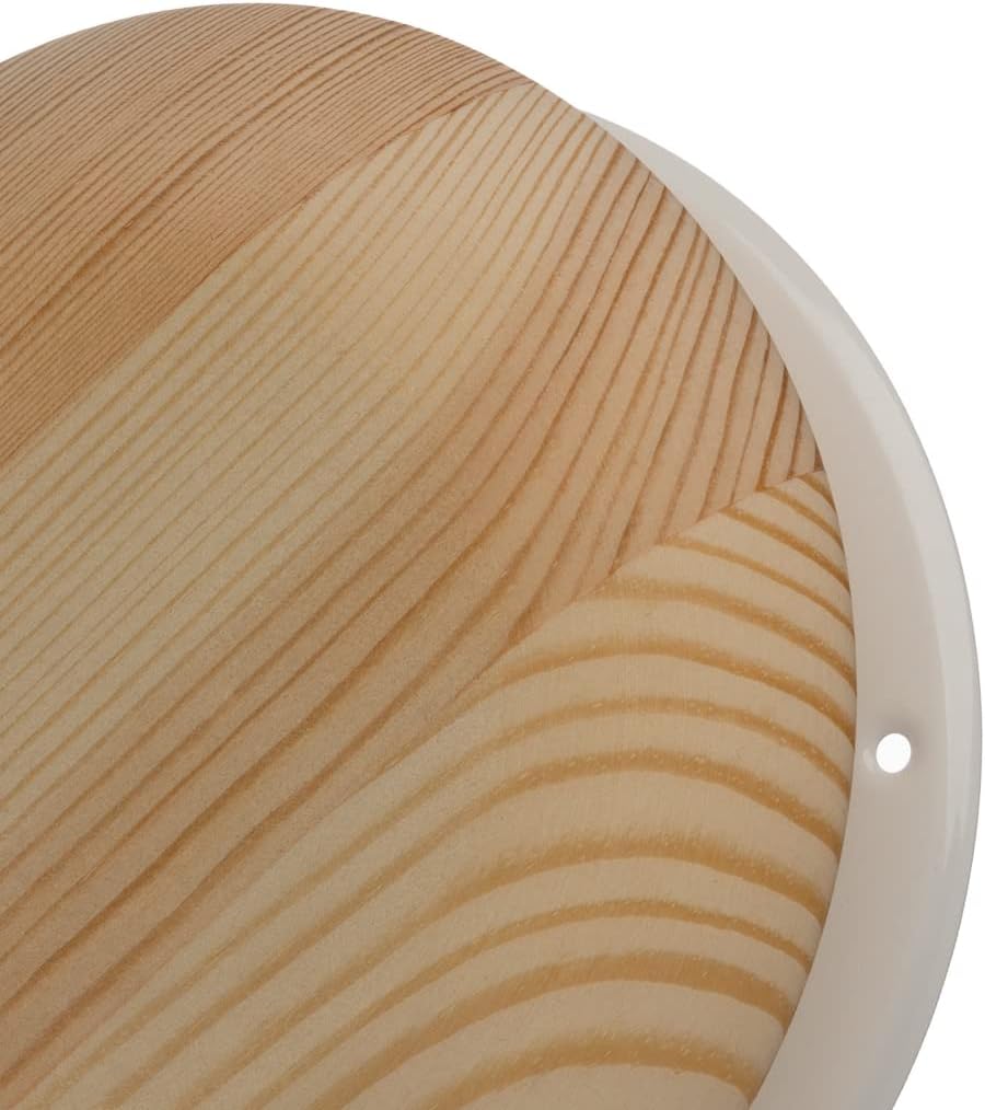 Tellerventil KD100 für Sauna, Ø 100mm Holz