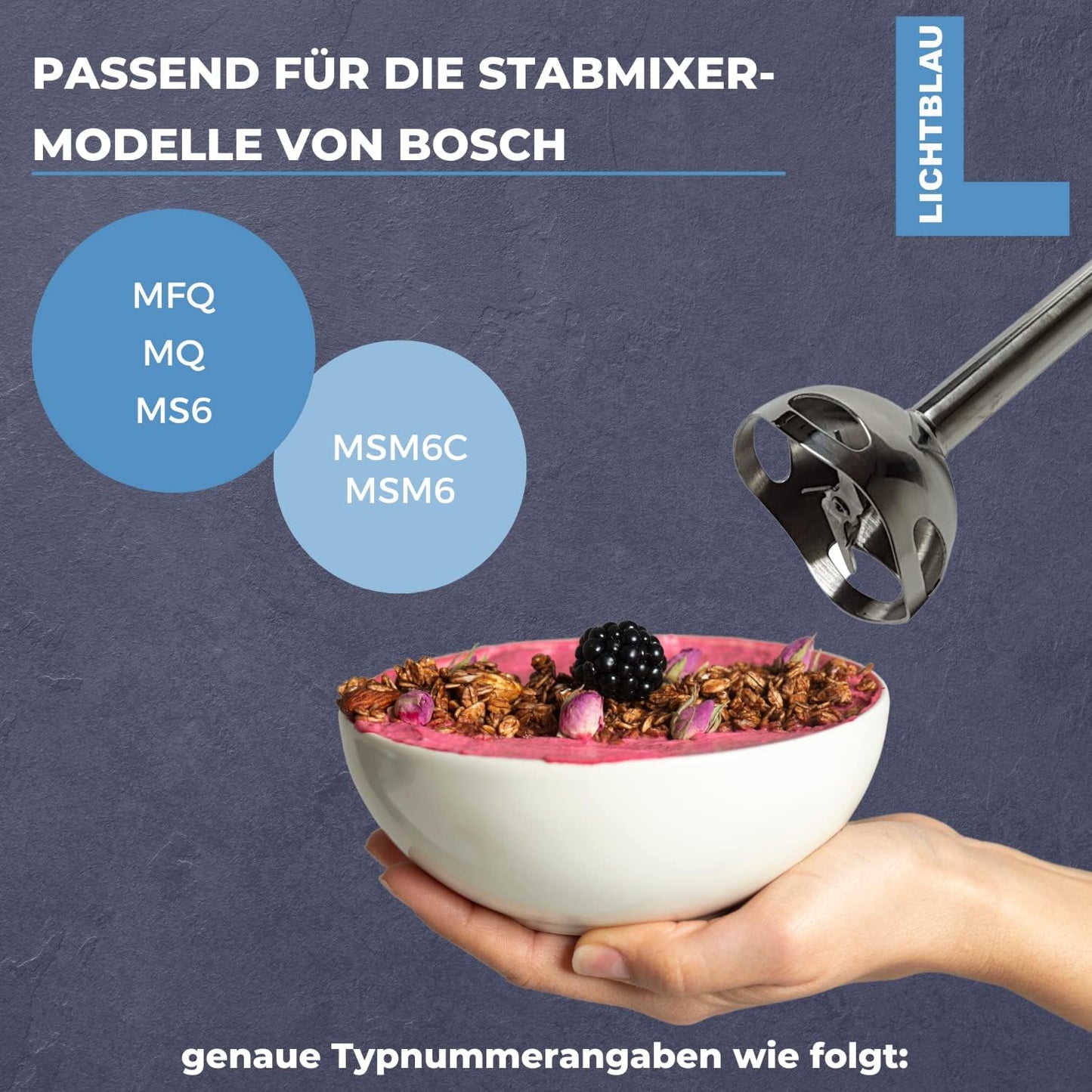 Schnellmixstab 657259/657258 für Bosch Stabmixer