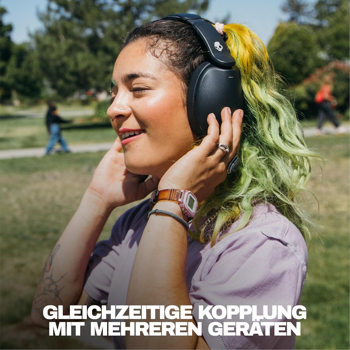 Hesh 360 Bluetooth Over-Ear Kopfhörer, Schwarz