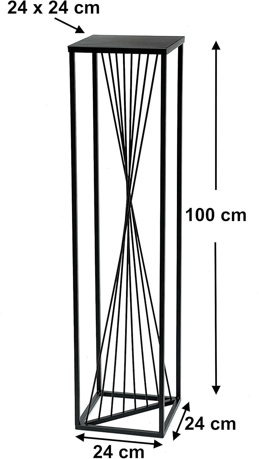 Eckiger Blumenhocker 9645857, 100 cm