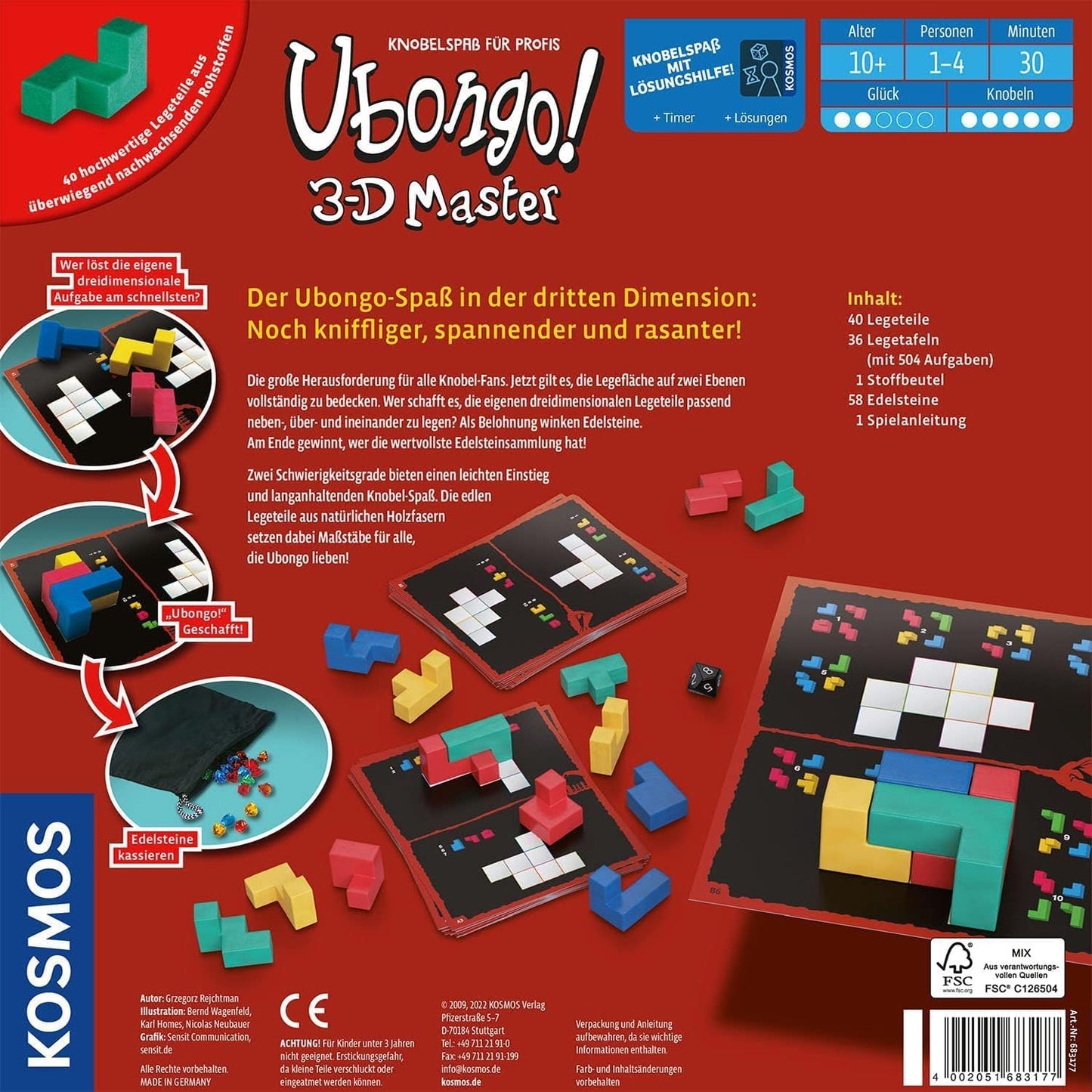 Ubongo 3-D Master, Ubongo! 3D Master