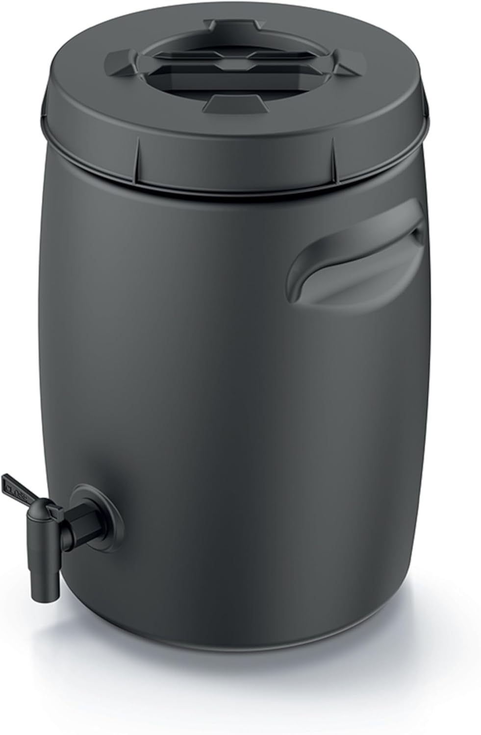 Komposteimer mit Zapfhahn, 25 Liter