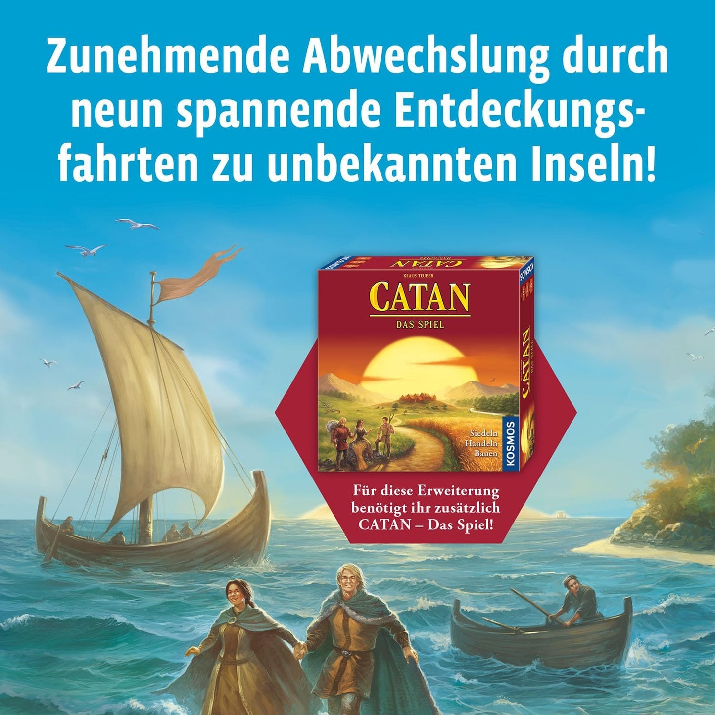 Catan Erweiterung Seefahrer, CATAN Seefahrer