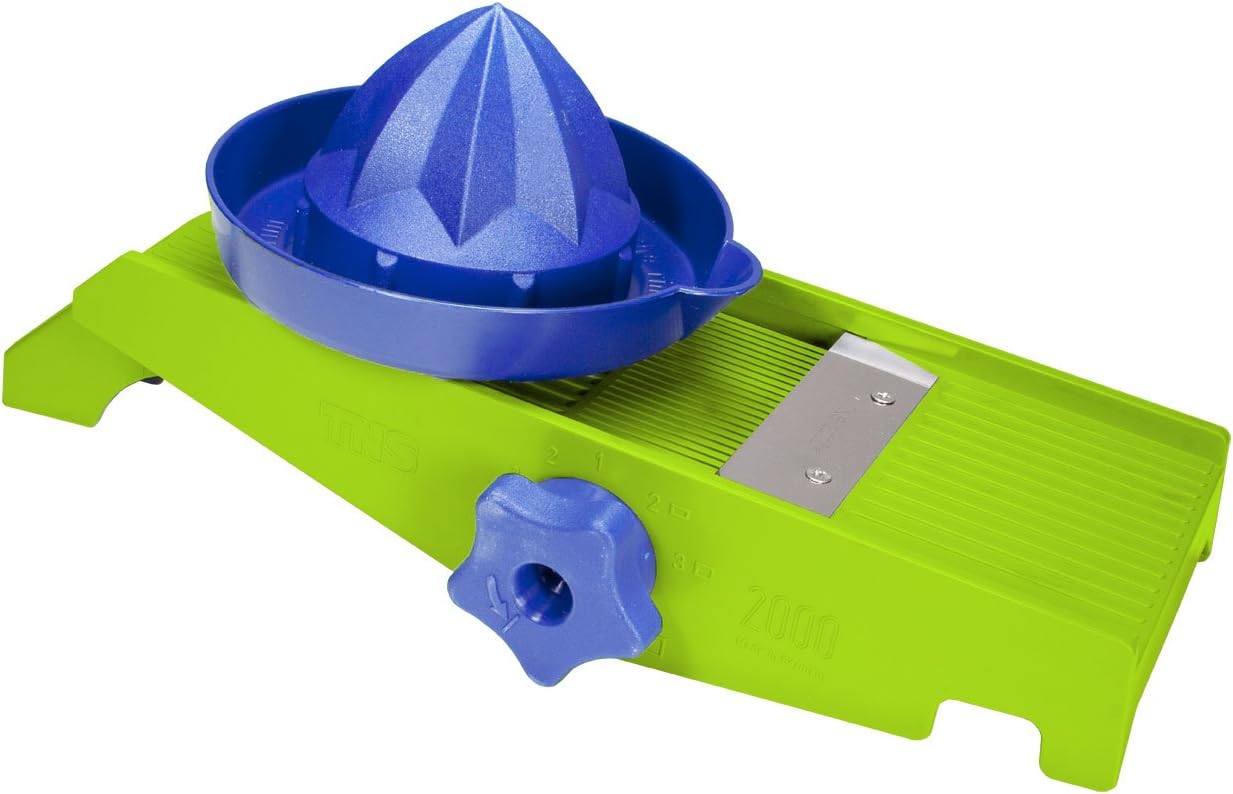 Gemüsehobel - All in One, Lime-blue