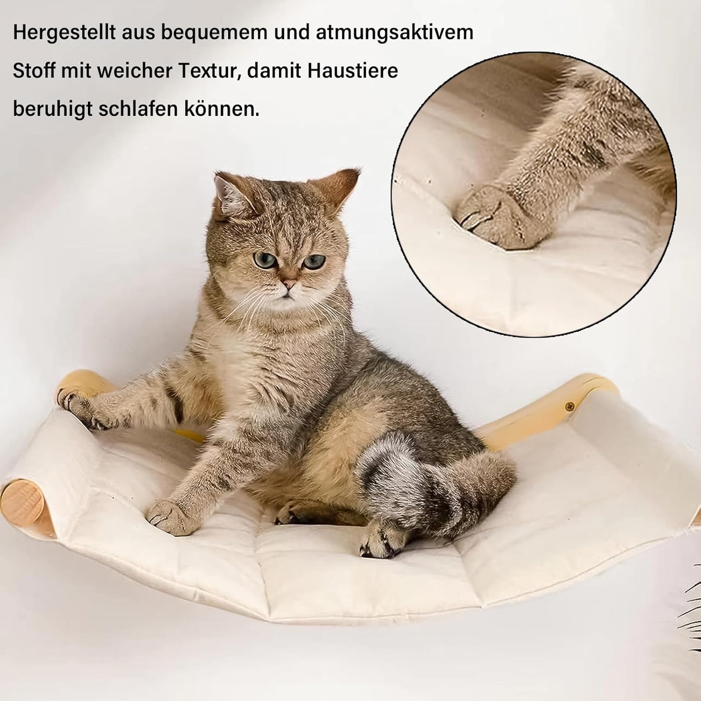 Katzen-Hängematte für die Wandmontage