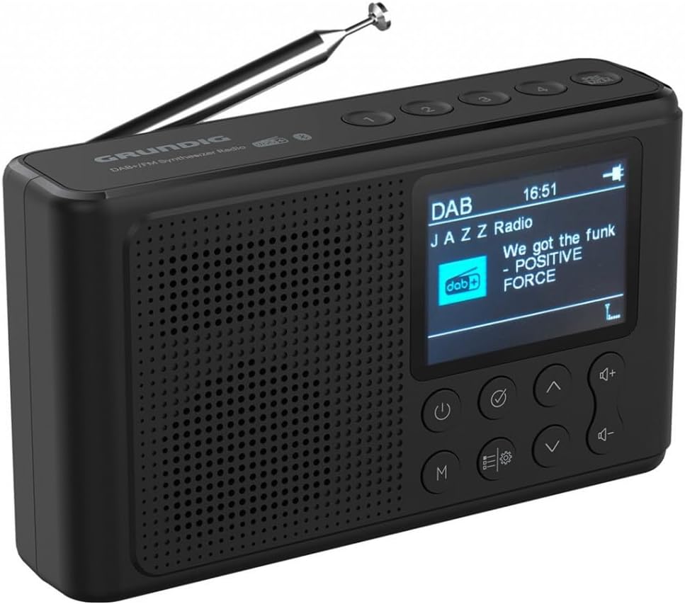 Bluetooth Radio MUSIC6500B, Music 6500 DAB+ DAB+ / Bluetooth Schwarz