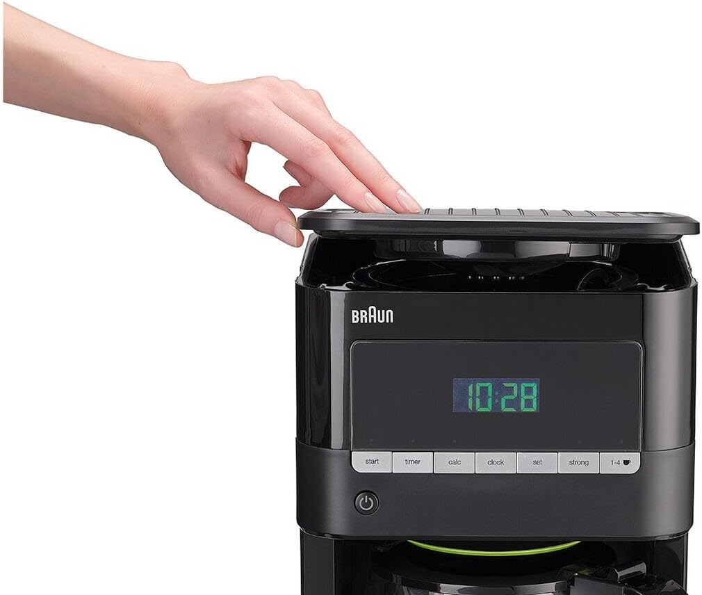 PurAroma 7 Filterkaffeemaschine mit Timer-Funktion, 1000 W, Schwarz