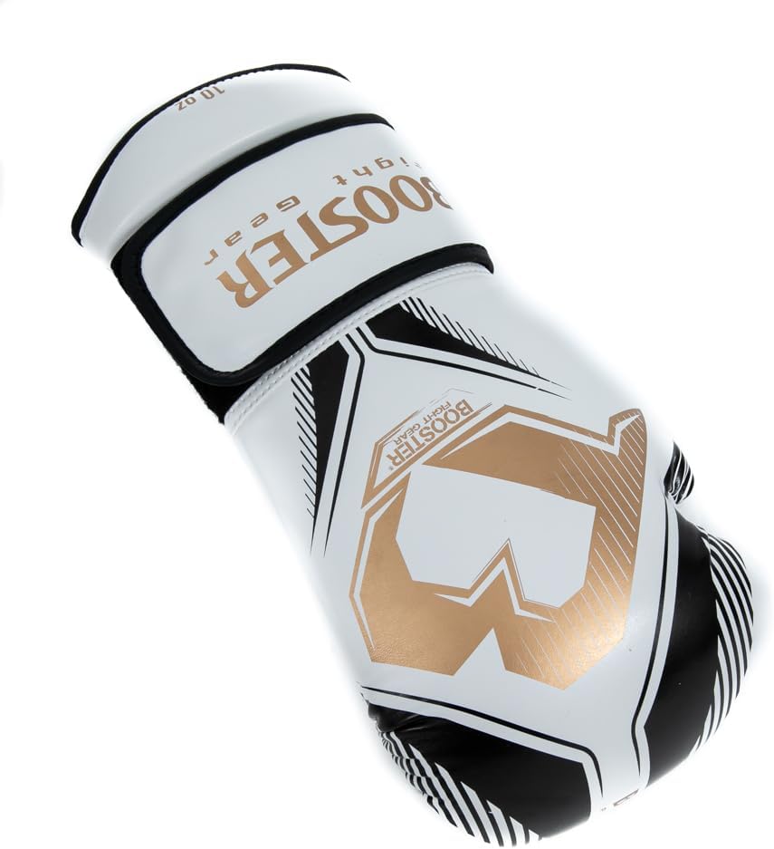 Boxhandschuhe Bangkok Series, Weiss / Schwarz 14 oz