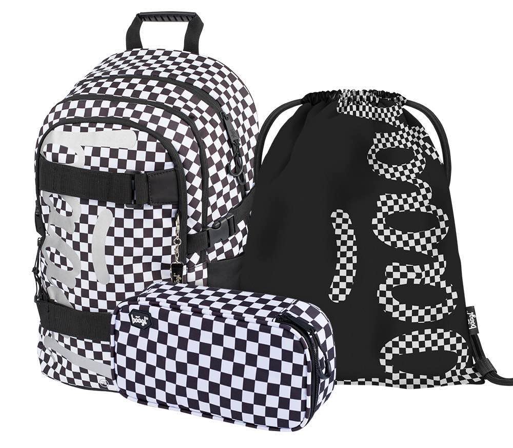 Schulrucksack-Set ab 3. Klasse (3-teilig), Skate Ska