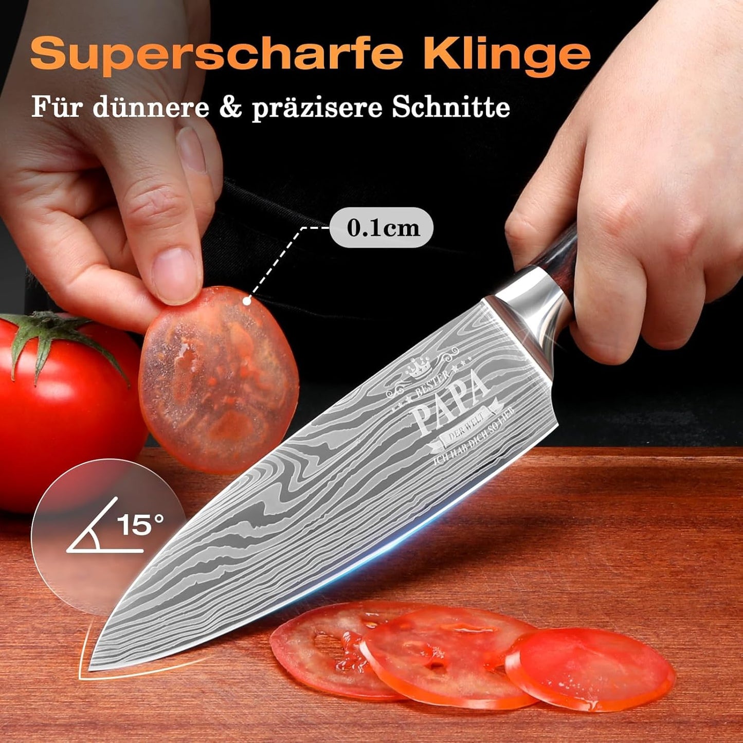 Küchenmesser Vatertagsgeschenk