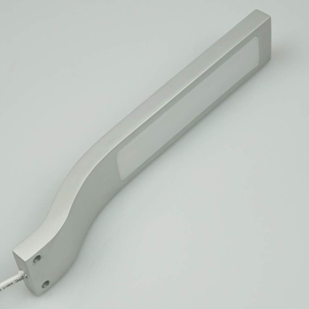 3er Set LED Schrankbeleuchtung, 3er Set Alu Eloxiert Warmweiss