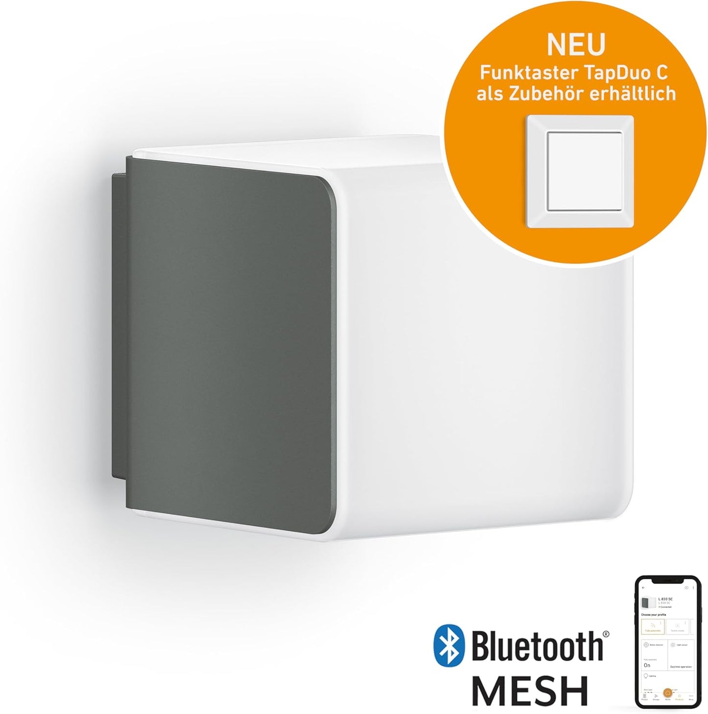 LED-Aussenleuchte L 830 SC Connect mit Bewegungsmelder, Anthrazit Wandleuchte L 830 Mit Bewegungsmelder