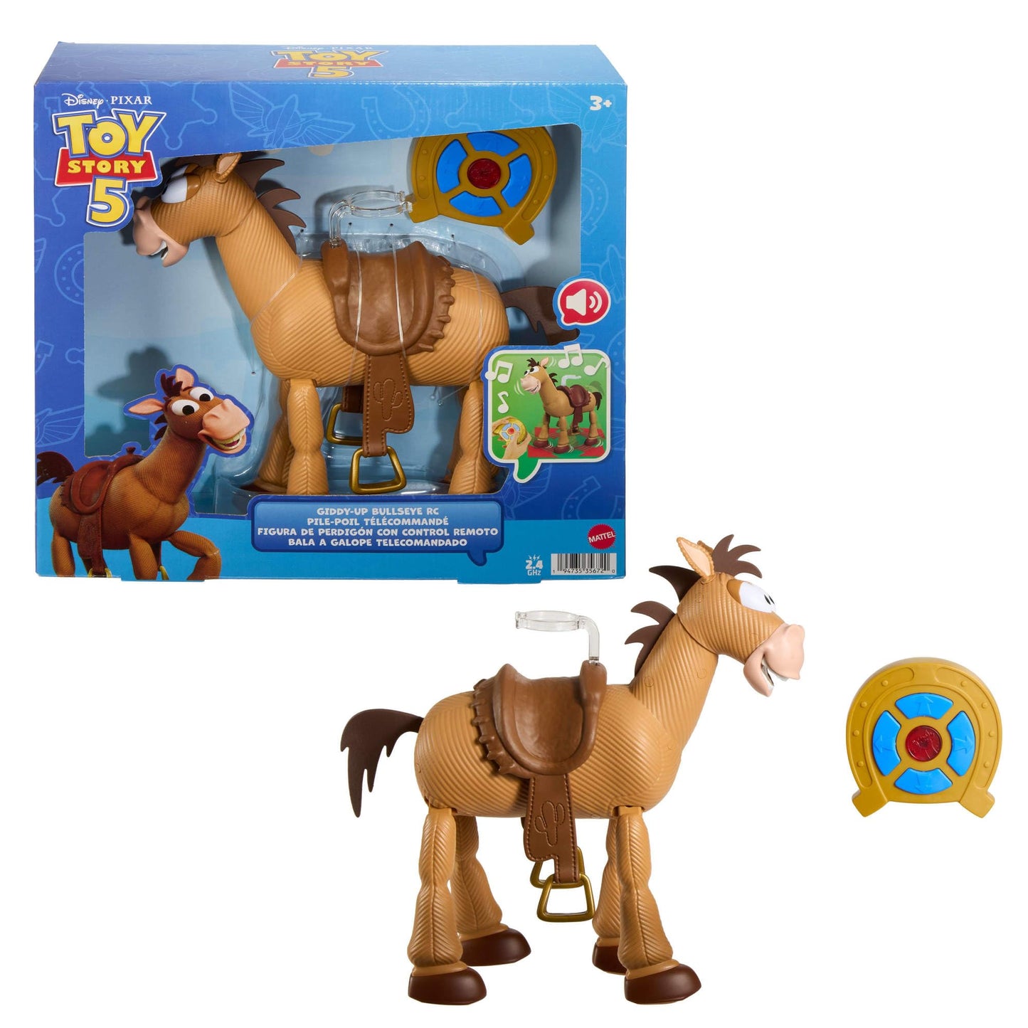 Disney and Pixar Toy Story 5 Giddy-Up Bullseye