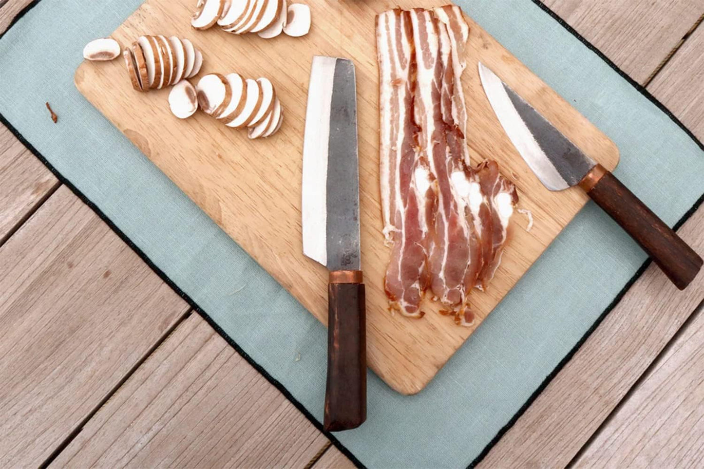 Allzweck- und Gemüsemesser-Set, Ebenholz