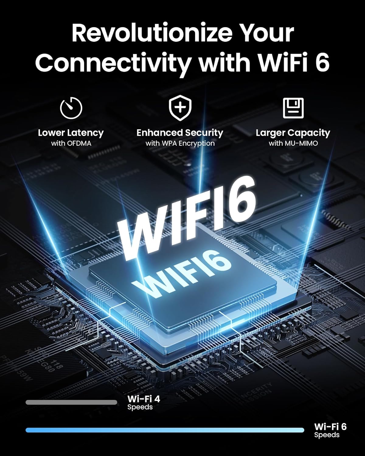 3K Wi-Fi 6 Outdoor Überwachungskamera 360°, C296 5MP, 5MP Wi-Fi 6, 1 Stück Kamera