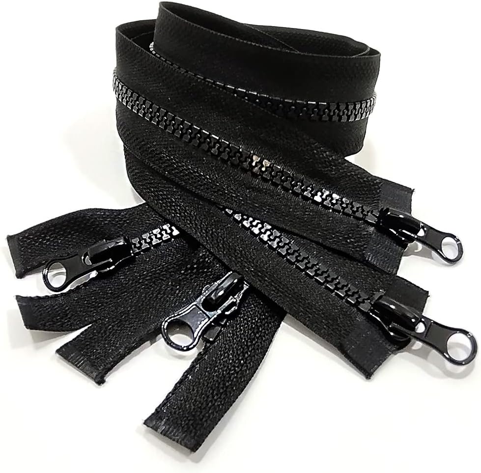 2-teiliges Doppel-Reissverschluss-Set 60 cm, 60 cm 332