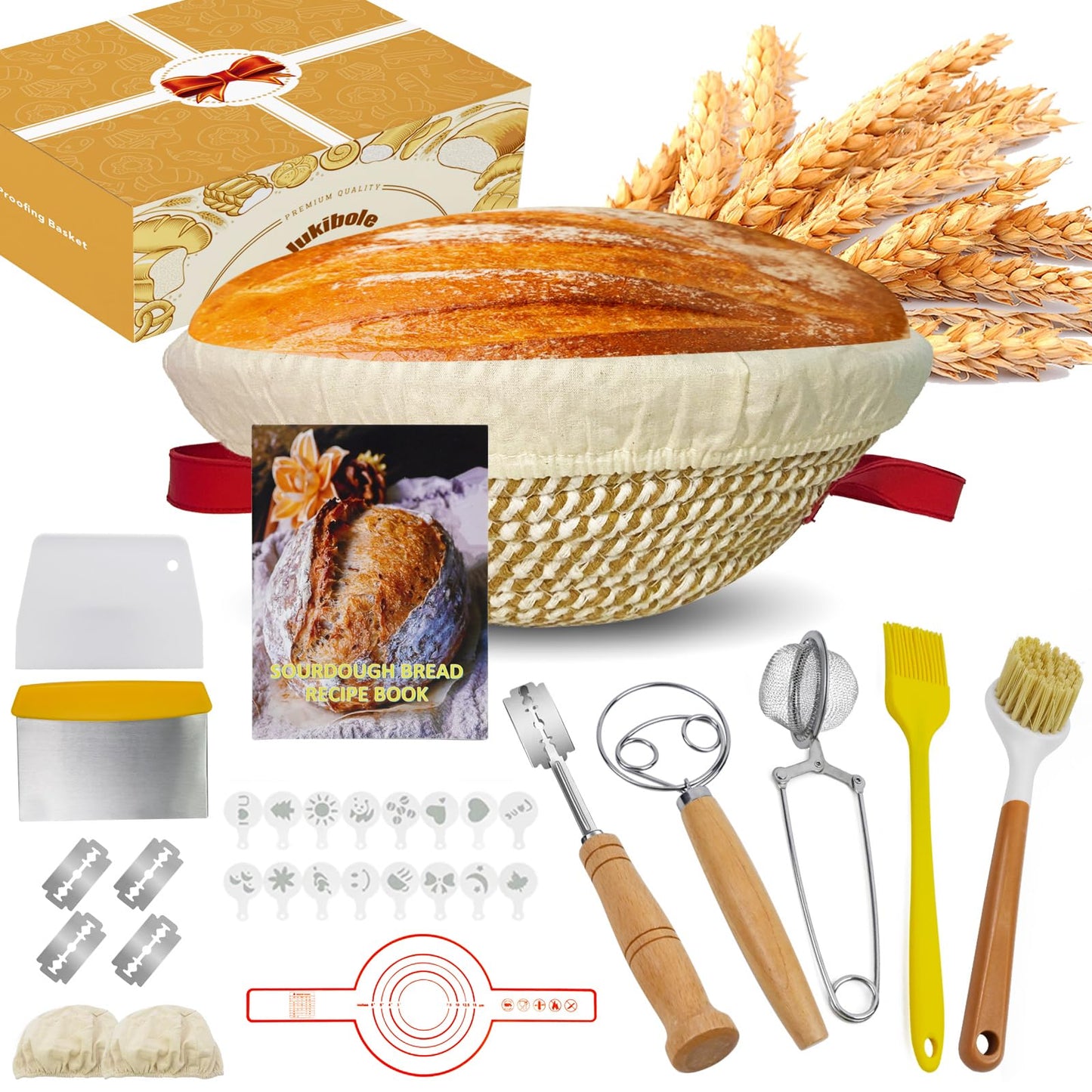 Gärkörbchen-Set für Brotbacken