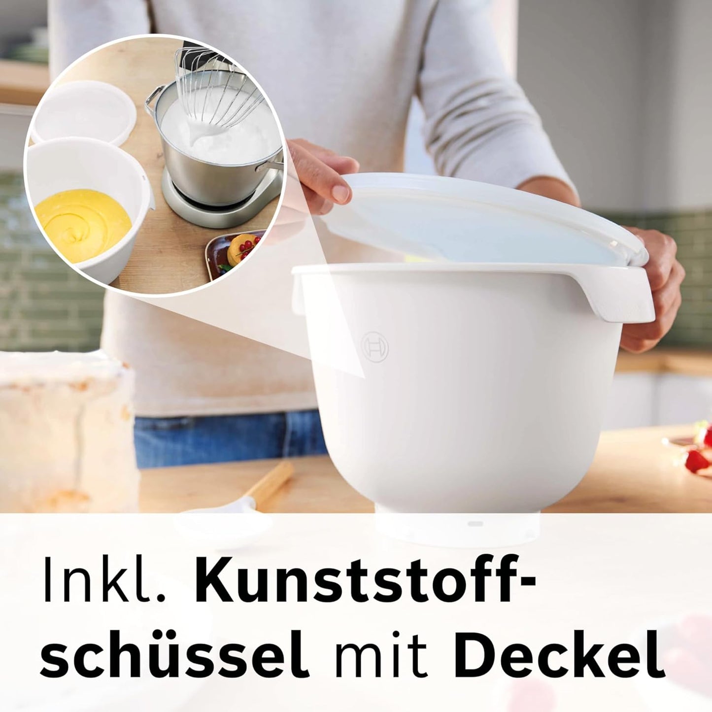 Küchenmaschine Serie 6, Kunststoffschüssel Schwarz