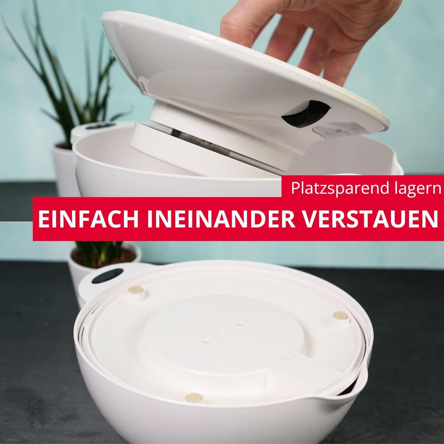 Küchenwaage mit Schüssel, Set 2-tlg., Manuell