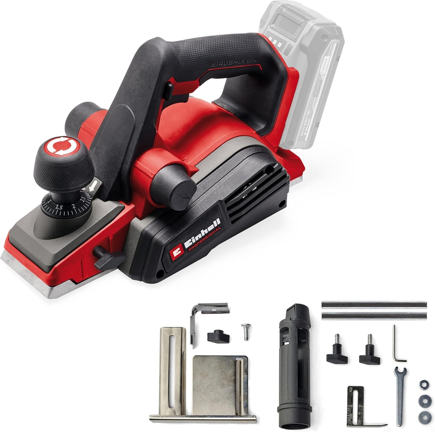 Professional Handhobel TP-PL 18/3 Li BL (ohne Akku), ohne Akku und Ladegerät
