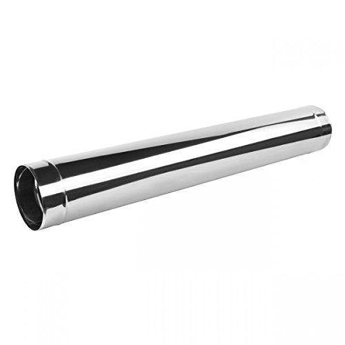 Edelstahl Ofenrohr-Set (120mm, 1000mm), 120mm Rohr 1000mm