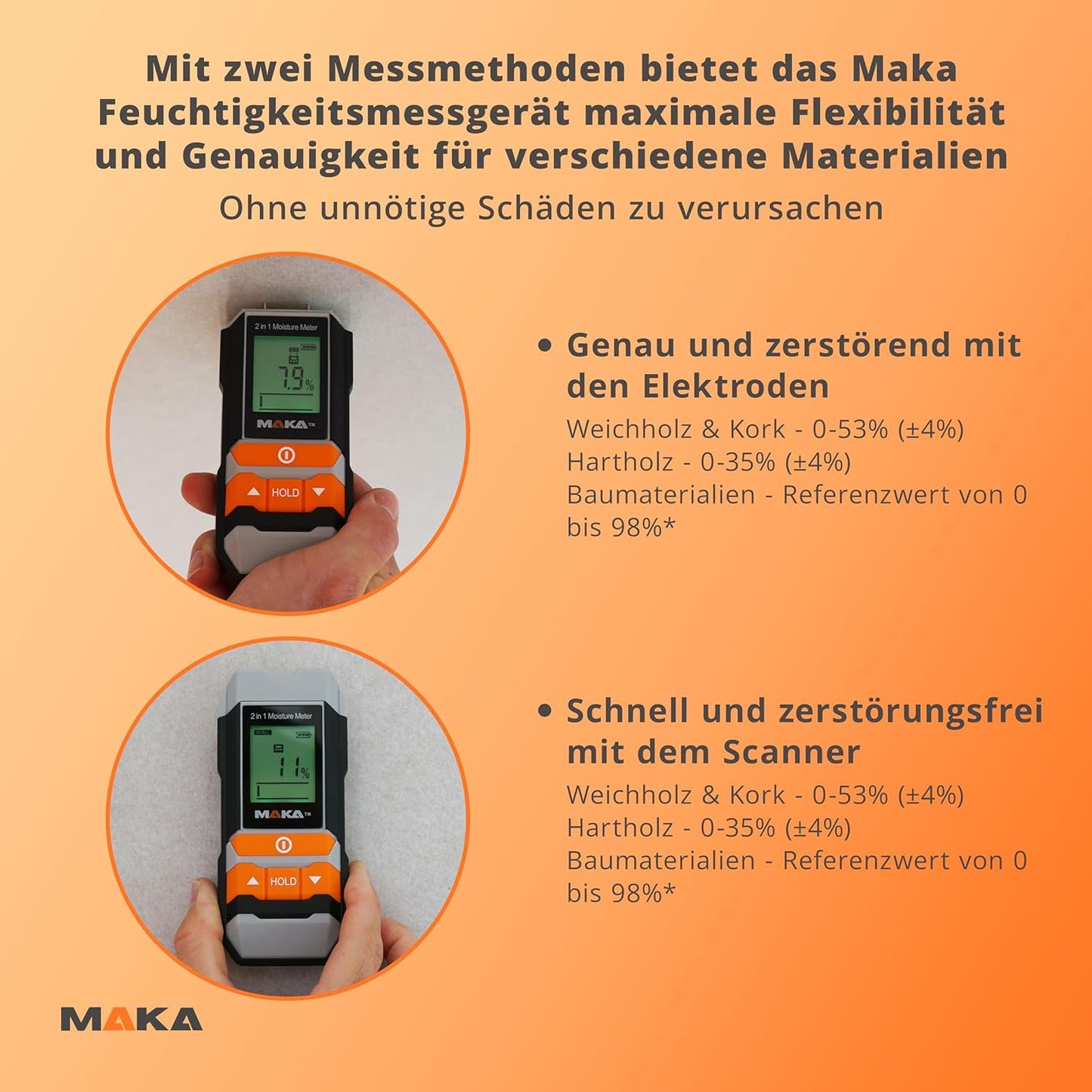 Feuchtigkeitsmesser MKLW01