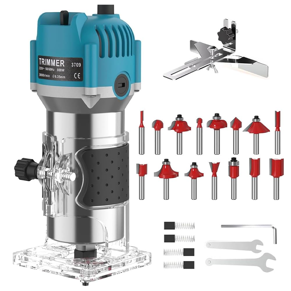 Oberfräse Trimmer-Set