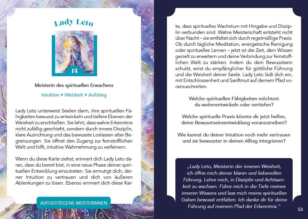 Orakelkarten-Set Spirit Guides, Taschenbuch