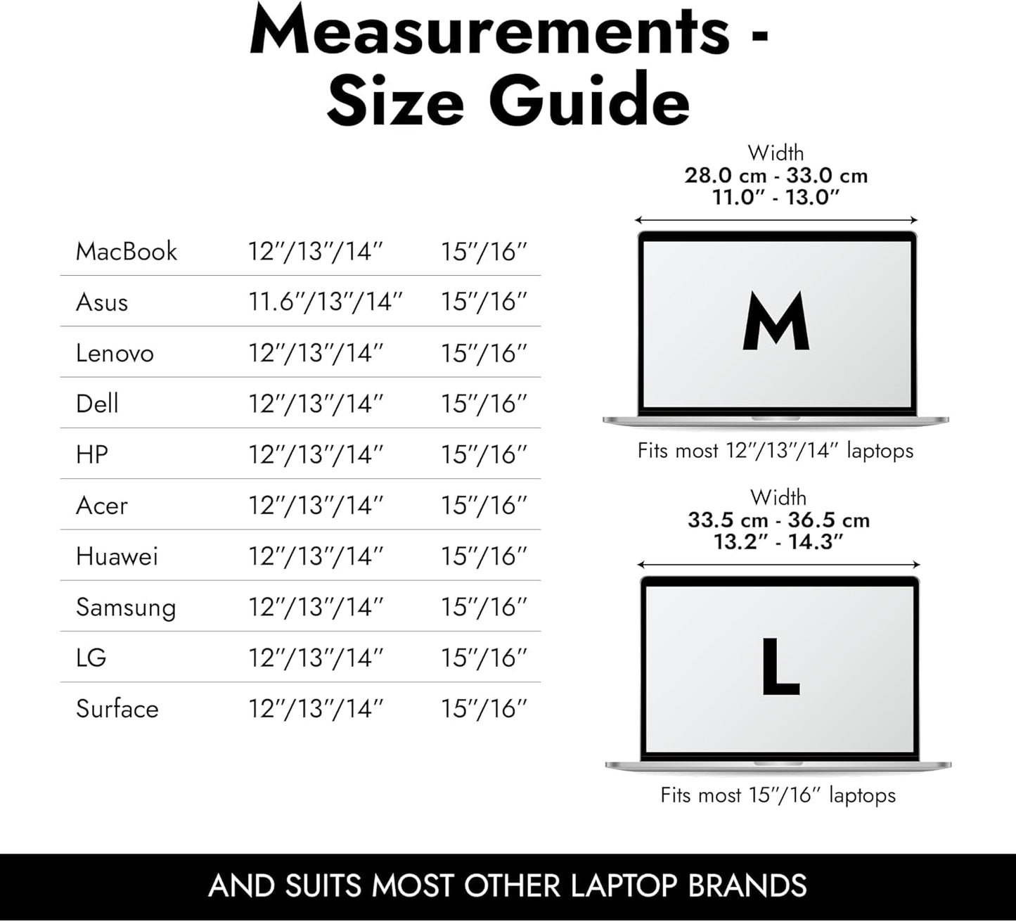 4 in 1 Laptop-Sonnenschutz, Gestreift 12"-14"