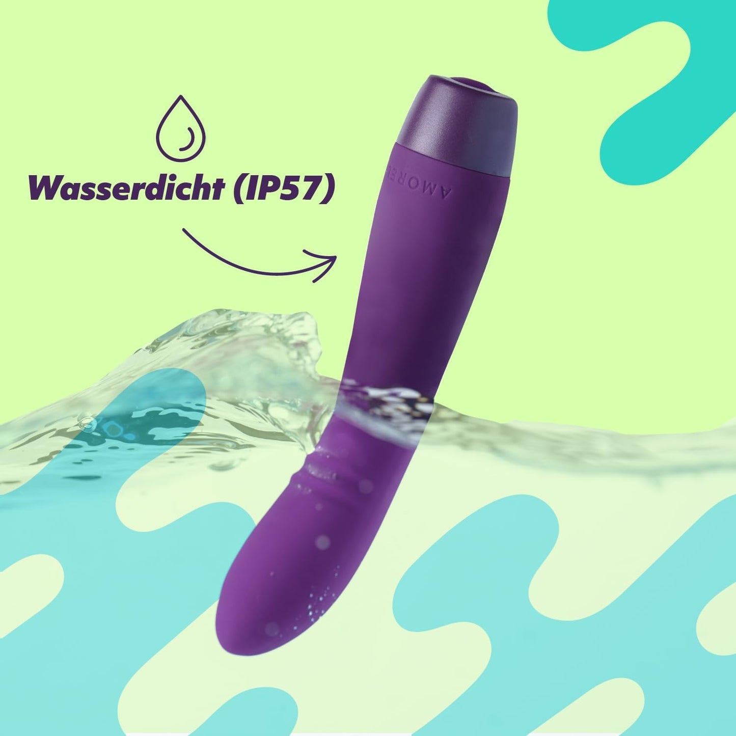 Joy G-Punkt Vibrator Bloom wasserfest, Lila