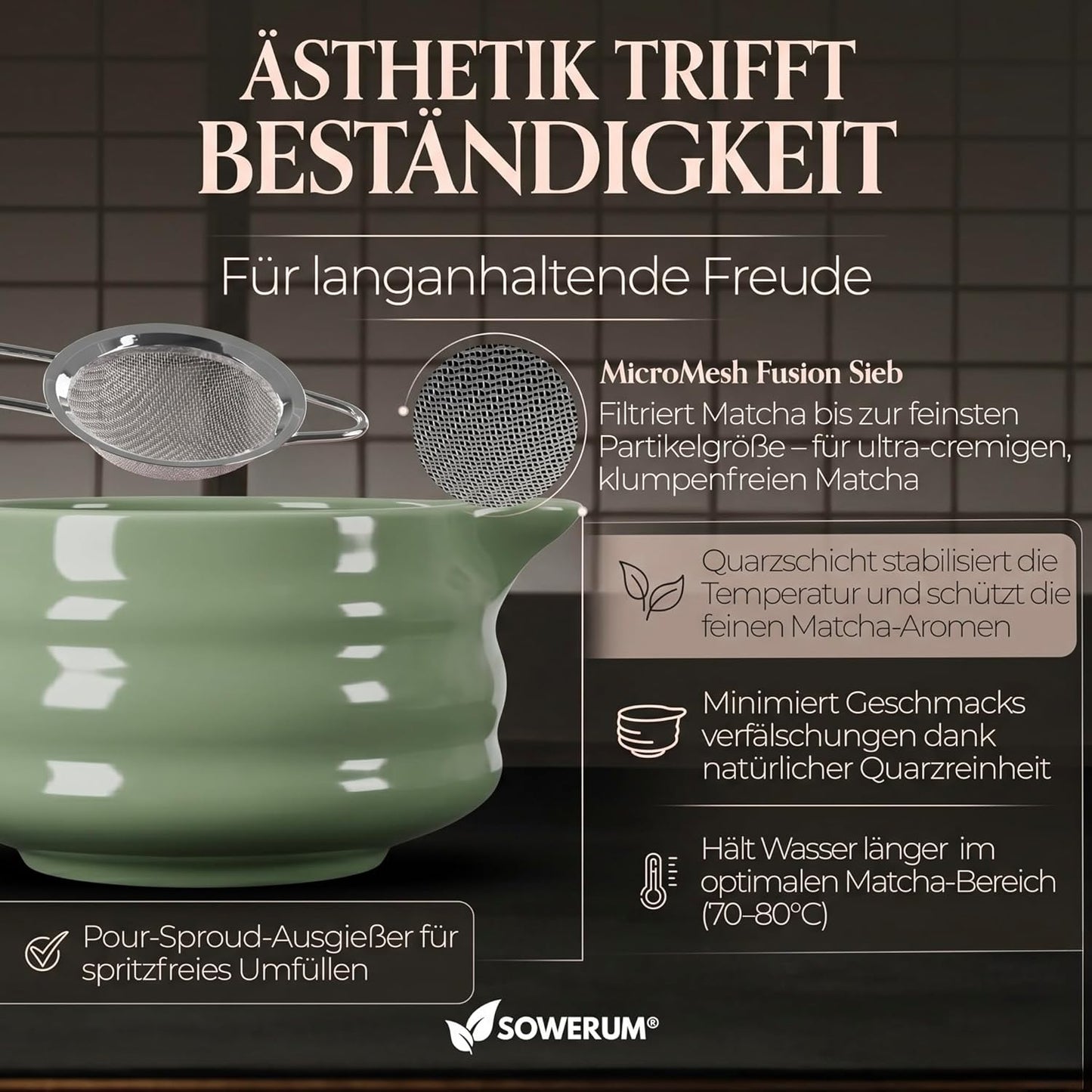 Matcha Zeremonie-Set