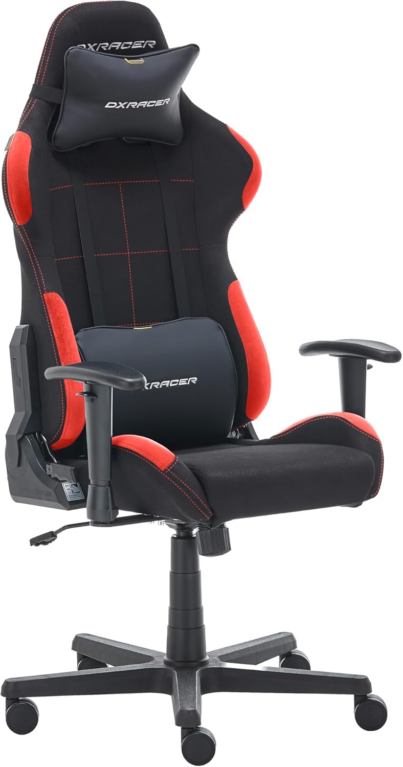 Ergonomischer Gaming- und Bürostuhl Formula mit Wippfunktion, Schwarz-rot DXRacer FORMULA
