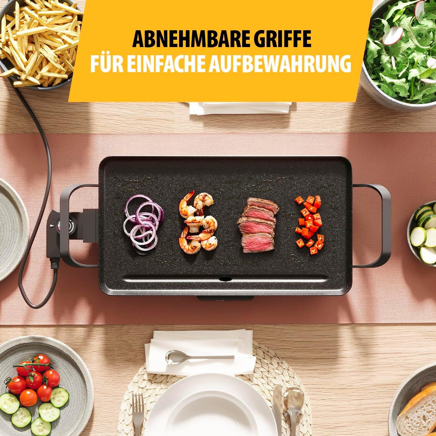Tischgrill BP-2667, M - 46x26