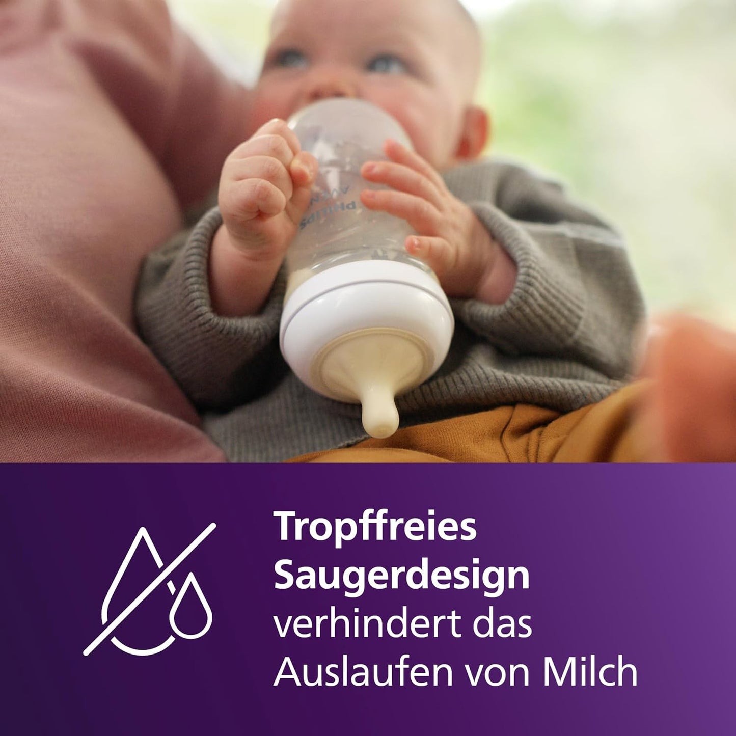 Babyflaschen Natural Response Set (ab 0 Monaten), Gift set and 4 teats Single