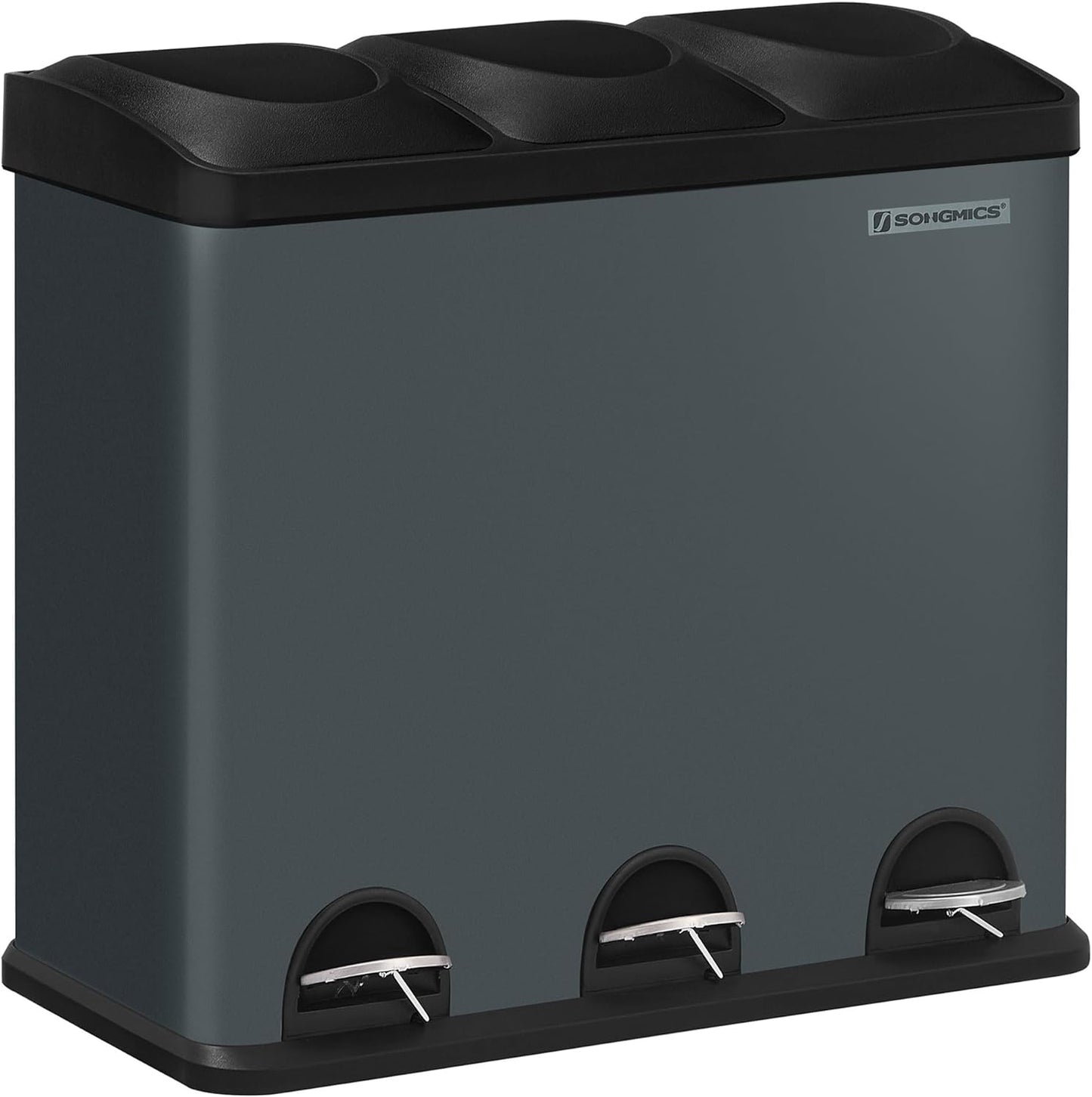 LTB54G Mülltrennsystem, Grau-schwarz