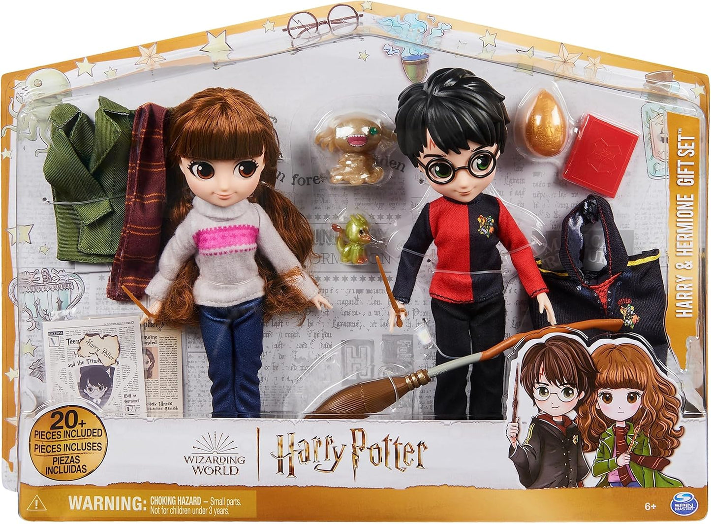 Harry Potter & Hermine Granger Puppen-Set