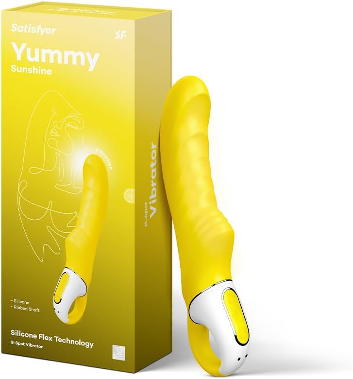G-Punkt Dildo Vibrator Yummy Sunshine mit 12 Vibrationsmodi, Yummy Sunshine
