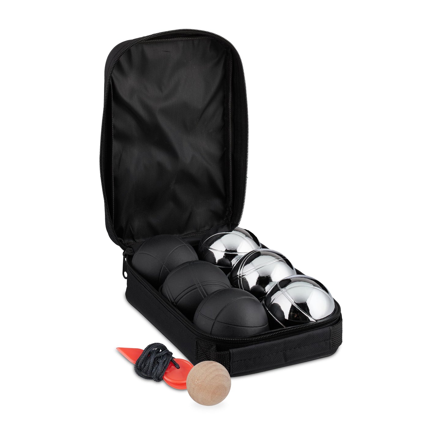 Boule Kugeln mit Zielkugel & Abstandsmesser