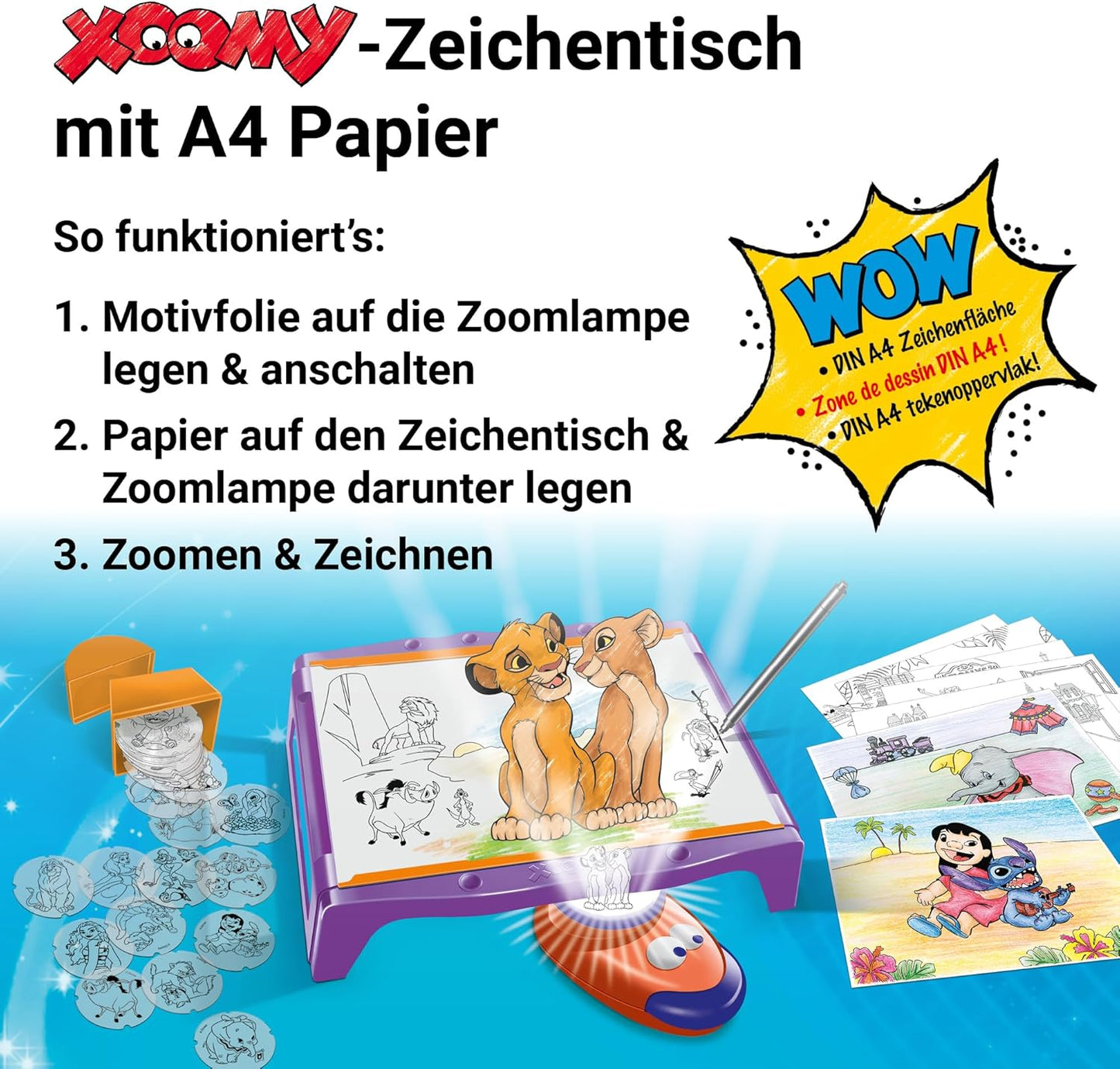 Xoomy Maxi Disney Classics und Prinzessinnen