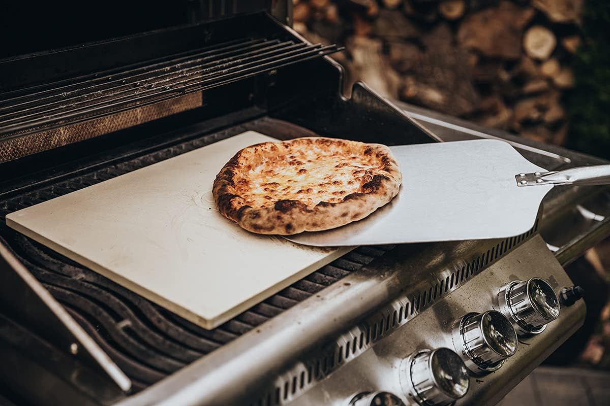 Pizzastein, 45x35cm, Cordierit Eckig 45 x 35cm