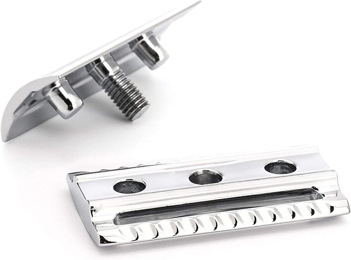 Rasierset mit Rasierhobel Traditional R89 & Halter, Silber