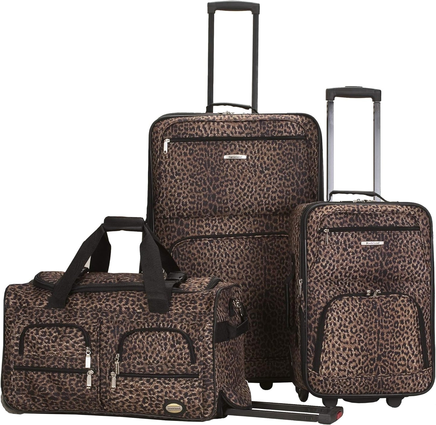 Reisekoffer Set, 3-Piece Set (20/22/28), Leopard, Standardverpackung