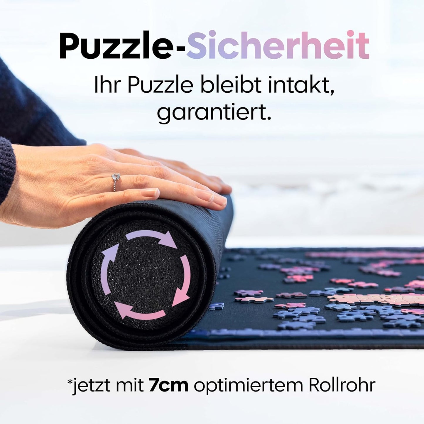 Puzzlematte Rolle für 500-1500 Teile, Gift 1500