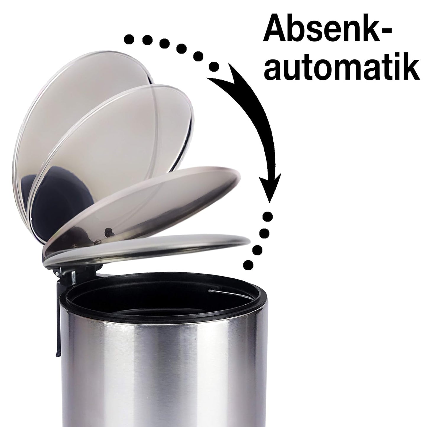 Kosmetik-Abfalleimer, 3 Liter
