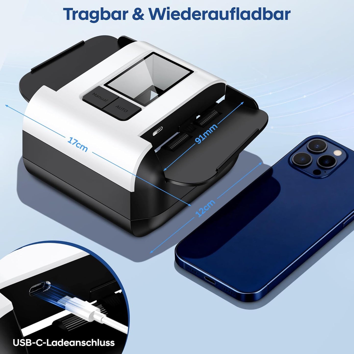 Automatischer Kartenmischer für Poker & Spieleabende, Weiss